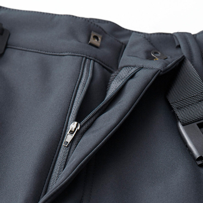 2025 Autumn and Winter New Men's and Women's Casual Fleece-Lined Thickeneded Windproof and Waterproof Outdoor Mountaineering Soft Shell Pants