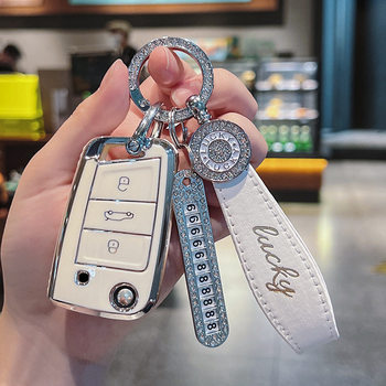 Volkswagen Sagitar key case female Bora polo/cc Magotan lingdu Tiguan Passat tanyue special key case