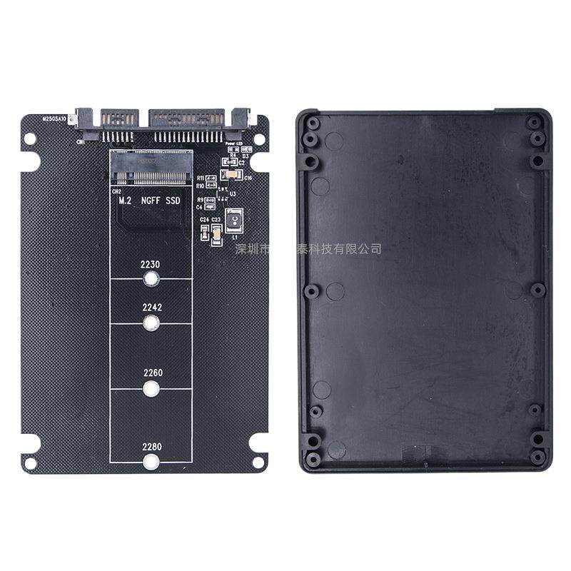 M.2 Solid State Drive Ngff to Sata3.0 Protocol Adapter Serial Port to Ngff Adapter Board Card Built-In Box