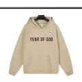 Khaki #803 fleece-lined hoodie