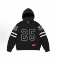 No. 25 sup knitted hoodie (black)