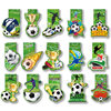 Hot-Selling Amazon Magnetic Bookmarks World Cup Football Cross-Border E-Commerce Supply Chain Guangzhou Manufacturer Magnetic Stickers