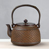 Pure Handmade Raw Iron Pot Cast Iron Uncoated Boiling Water Non-Boiling Teapot Old Iron Pot Electric Ceramic Stove Boiler Tea Set