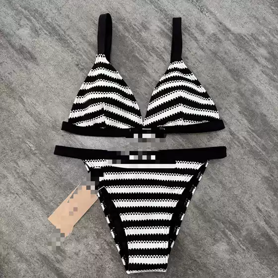 Xingcheng Factory in stock Printed Multicolor Bikini Lace-up Swimsuit Beach Sisters Fashion Brand plus size Bikini