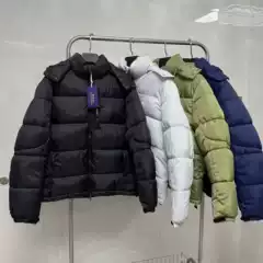 Cross-Border Large-Size Popular Little Red Detachable Hat Thickened Waterproof Warm Classic Hooded Men's Jacket