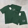 Cb suit embroidered green