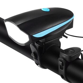 7588 Speaker Light Front Light USB Charging Mountain Bike Waterproof Light Bicycle Night Riding Lighting Light