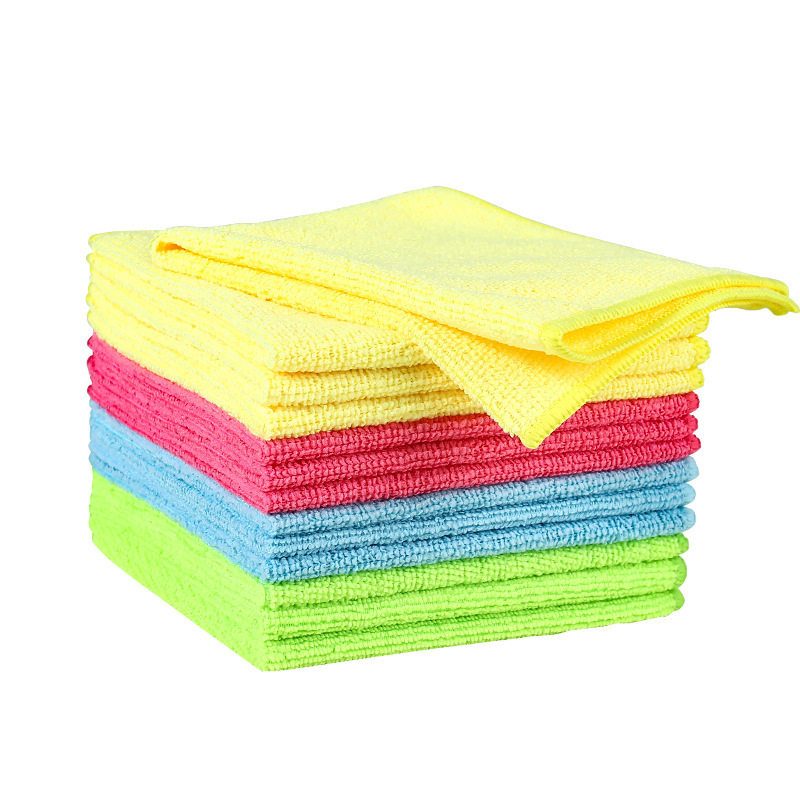 Microfiber Cloth Is Easy to Clean, Kitchen Dish Towel, Household Scouring Pad, Car Absorbent Towel, Multi-Purpose Cleaning