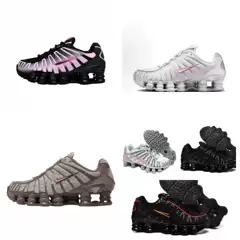 Shox Full-Length Column Air Cushion Heightening Running Shoes Mesh Versatile Breathable Men's and Women's Column Sports Shoes Tl13 Shoes