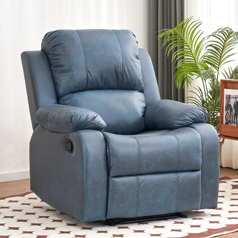 头等太空沙发客厅单人布艺电动躺椅懒人按摩多功能美甲美睫沙发