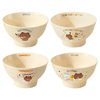 Brown Bear Ceramic Bowl Tableware Household suit Gift Box Couple Yogurt Salah Bowl Cute High-value Rice Bowl Soup Bowl