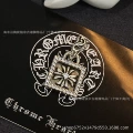Cross flower square card [retro color white diamond]