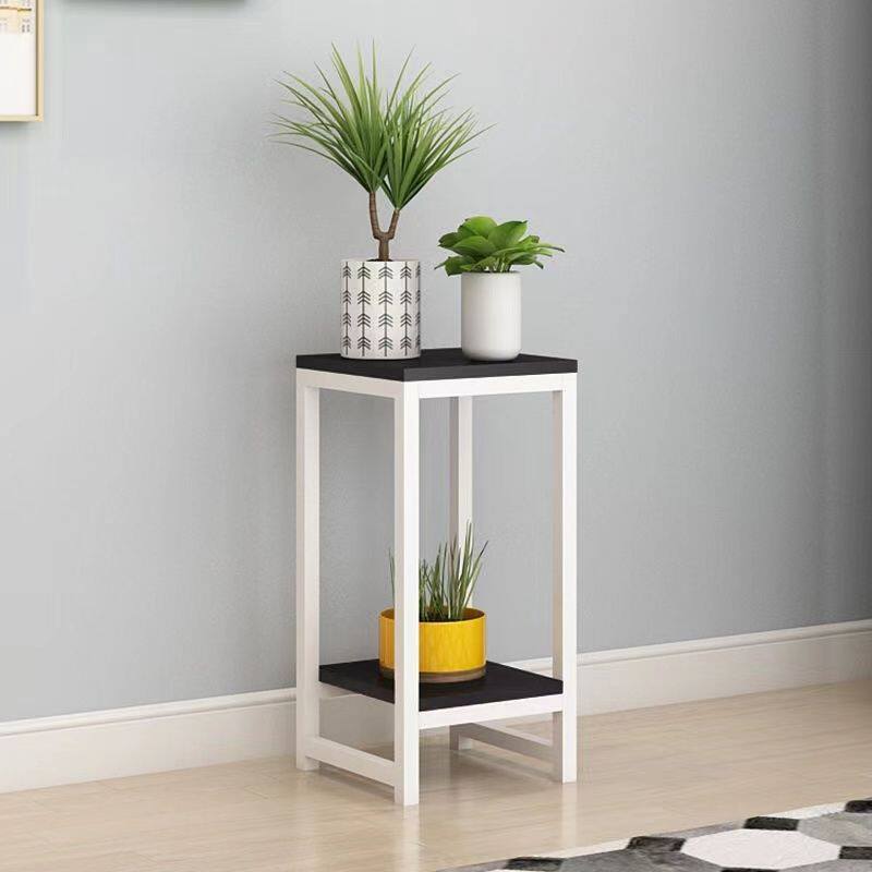 室内多层置物架北欧铁艺花架软装客厅简约架金色落地盆景装饰bjs