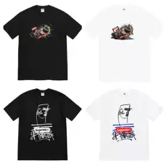 Cross-border street supreme American te cupid angel statue love god's arrow short-sleeved T-shirt cotton men and women's models
