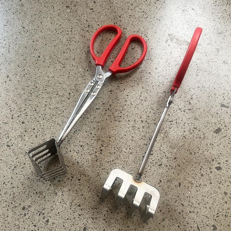Nail Clamp Iron Nail Clamp Rake Iron Nail Clamp Rake Generation Hand Rake Hand Nail Clamp Iron Clamp Coal Clamp Chestnut Clamp