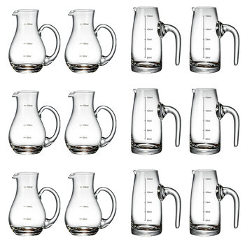 Liquor Dispenser for Home Use, Thickened with Scale, Red Wine Decanter, Creative Crystal Glass, Supply Chain Dropshipping