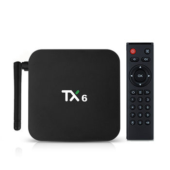 Foreign Trade Tx6 Network Set-Top Box Allwinner H616 Android 9 Tv Box 4/32g Wifi Bluetooth Tv Box 100m