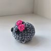 Sad Hamster Crochet Cross-Border Hot Product Sad Hamster Crochet Doll with Music and Keychain