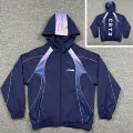 8418# Purple Reflective Strip Jacket