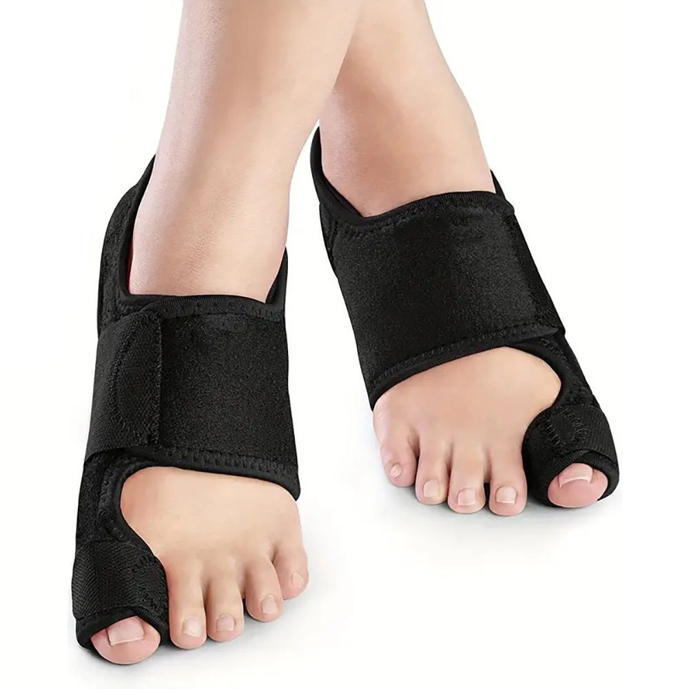 Thumb Valgus Toe Orthosis Big Foot Bone Care Set Prominent Orthopedic Bunion Splitter Velcro Strap Foot