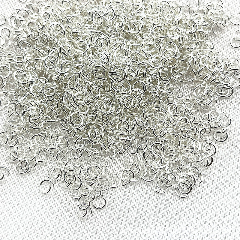 เครื่องประดับแฮนด์เมดแบบ DIY แหวนเปิด สร้อยข้อมือ สร้อยคอ ต่างหู แหวนเชื่อมต่อ อุปกรณ์เสริมเครื่องประดับ แหวนเดี่ยว แหวนเปิด