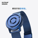 Часы EUTOUR creative magnetic levitation ball watch 5ATM с водонепроницаемым механизмом Ronda, высококачественные магнитные часы E024