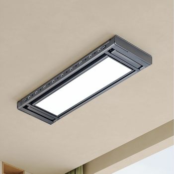 Electric Clothes Drying Rack Invisible Voice Control Multifunctional Lifting Full Screen Balcony Smart Clothes Drying Machine E18