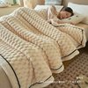 Nantong Direct Sales Cross-Border 2025 New Golden Turtle Velvet Multifunctional Blanket High Weight French Velvet Milk Velvet Blanket Double