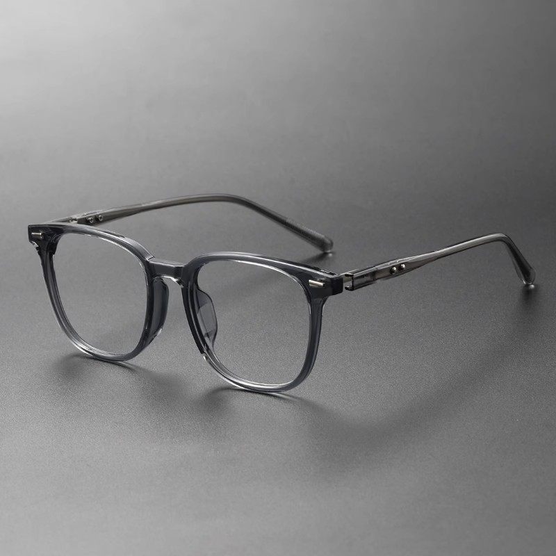 Plain Box TR Glasses Frame Women's Anti-Blue Light Glasses Retro Flat Glasses Men's Trendy Nearby Glasses Advanced Sense Glasses Frame