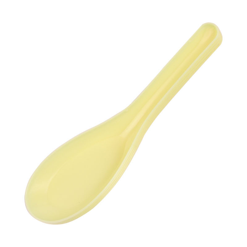 103 disposable spoon wholesale plastic transparent spoon commercial takeaway fast food packaging spoon spoon small spoon