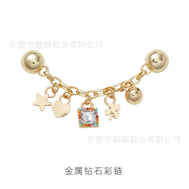 New hole shoes decorative buckle accessories metal shoes flower shoes buckle cartoon garden shoes hardware accessories shoes accessories