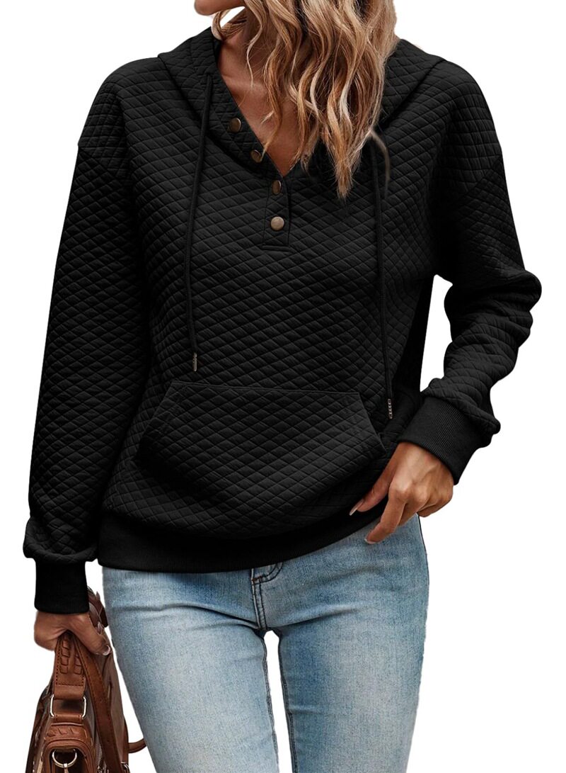 Autumn Long Sleeve Cardigan Solid Color Button Detail Lightweight Casual Wear Versatile Layering Wholesale