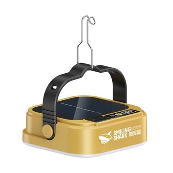 Outdoor Warm White Dual-Light Camping Style Light Cob Large Floodlight Camping Style Light with Hook Solar Portable Satchel Light