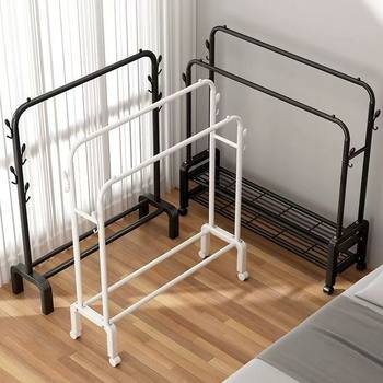 Drying rack hanger floor vertical coat rack dormitory storage indoor bedroom home balcony simple rack wholesale