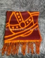 Big saturn scarf - tangerine