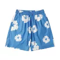 Sky Blue Shorts (White Wreath)