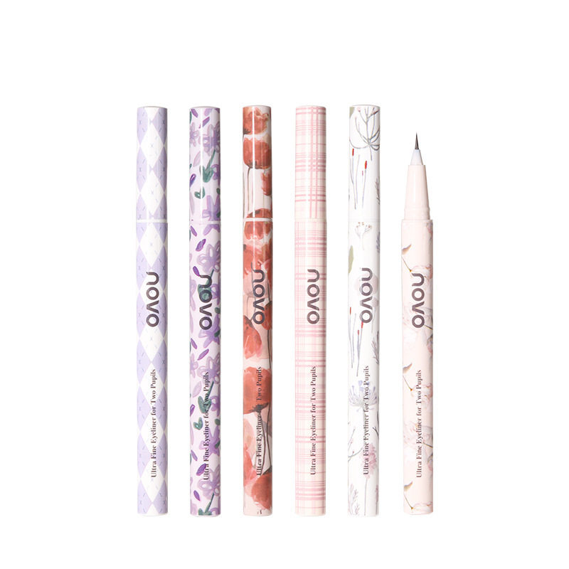Novo Double-Pupil Water-Cut Ultra-Fine Liquid Eyeliner Pen Waterproof Non-Smudge Lower Eyelashes Novice Silkworm Eyeliner Pen 5895