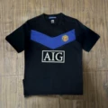 0910 black manchester united away short sleeve