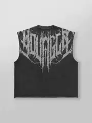 YOUNGLA American Fashion Brand Vest Men's Summer New Jogging Sports Fitness Vest Fashion Casual Sleeveless T-shirt