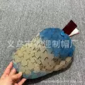 Gradient blue khaki