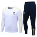 2324 real madrid white round neck