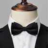 Solid Color Pattern Bow Tie Men's Wedding Groom's Wedding Best Man's Suit Black Red Blue Men's Bow Banquet Trendy