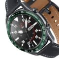 E style (45mm) army green circle with white characters