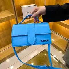 French niche design handbag 2023 cross-border new shoulder messenger bag advanced texture French stick bag bags