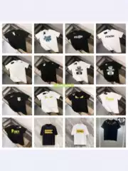 New Fen Full-Print Di Velcro Clothing Trendy Loose Top Short-Sleeve Shirt Popular on Instagram