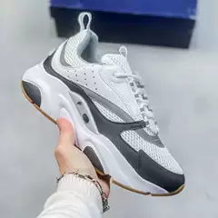 Pure original new D home B22 sports and leisure comfortable anti slip wear-resistant thick sole fashionable retro men's and women's height increasing dad shoes