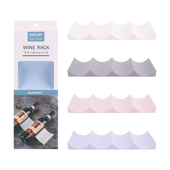 Red Wine Storage Rack, Wine Storage Rack, Nordic Style Cross-Border Storage, Creative Multi-Purpose Desktop Stacking Display Rack