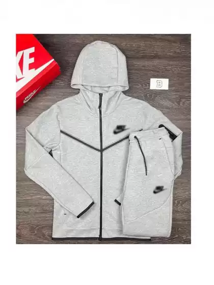Cross-Border New Spring and Autumn Hooded Set for Men and Women, Nk Sports Casual Set, Sports Fashion Jacket, Long Pants, Trendy Brand Outfit
