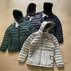 American-Style Outdoor Pata Outdoor Thermal-Locking Hooded Detachable Puffer Jacket Warm Hooded Ribbed Cotton Coat for Men
