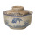 Трансграничная керамическая миска для лапши быстрого приготовления, посуда под глазурью в китайском стиле, миска для лапши с улитками, миска для супа рамэн, миска для риса в столовой общежития с крышкой mini 4